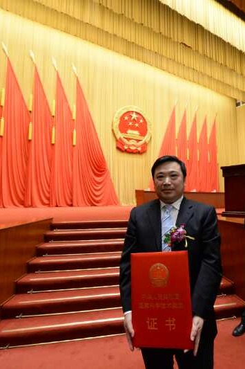 热烈祝贺胡少伟副理事长荣获2016年度国家技术发明奖